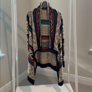 Handkerchief Aztec sweater
